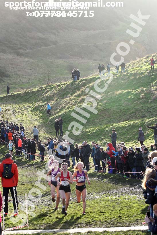 Womens short race  2020 BUCS Cross Country Champs., Edinburgh.  Photo: David T. Hewitson/Sports for All Pics